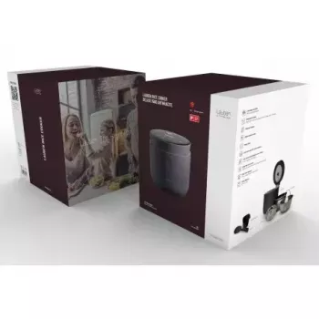 Ryžių viryklė Lauben LBNRCD1500AT 1,5 l 500 W juoda