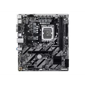 GIGABYTE H810M S2H GEN5 Micro ATX pagrindinė plokštė – LGA 1851, Intel H810, 2×DIMM DDR5 iki 6400 MHz, 1×PCIe 4.0 M.2, 1 GbE