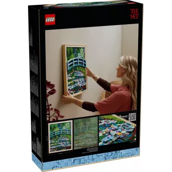 LEGO Art 31220 Claude Monet – Tiltas virš tvenkinio su vandens lelijomis