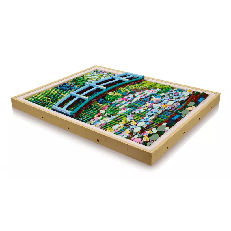 LEGO Art 31220 Claude Monet – Tiltas virš tvenkinio su vandens lelijomis