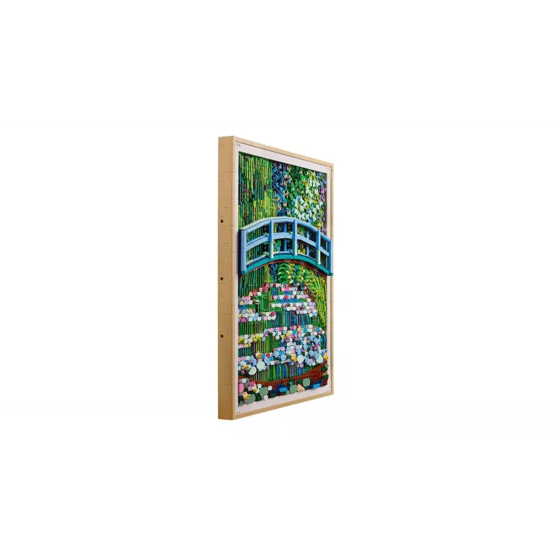 LEGO Art 31220 Claude Monet – Tiltas virš tvenkinio su vandens lelijomis