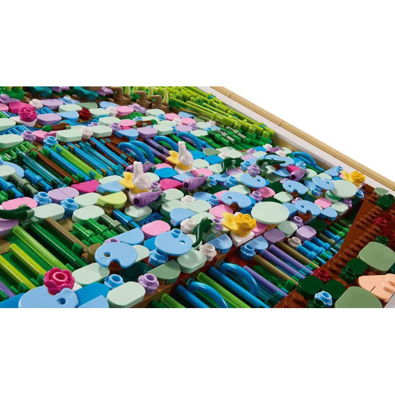 LEGO Art 31220 Claude Monet – Tiltas virš tvenkinio su vandens lelijomis