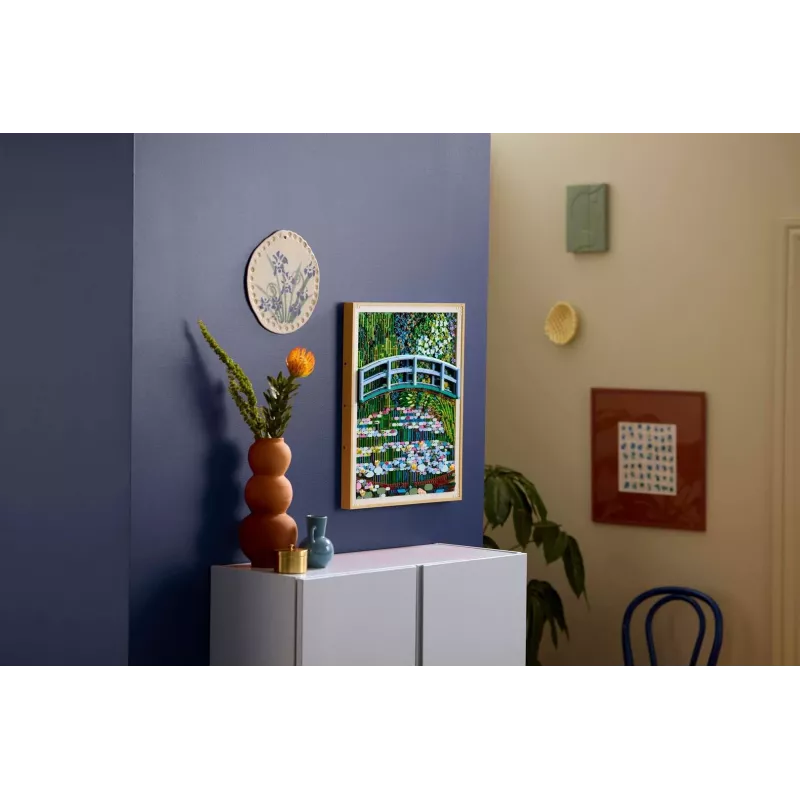LEGO Art 31220 Claude Monet – Tiltas virš tvenkinio su vandens lelijomis
