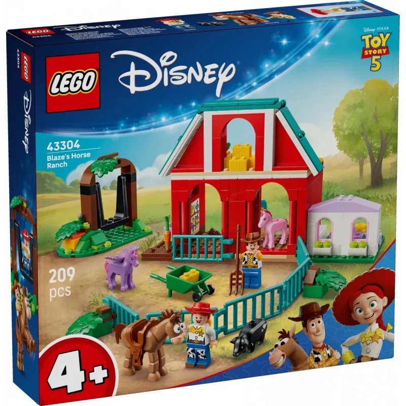 LEGO Disney Pixar 43304 Blazes arklio ranča