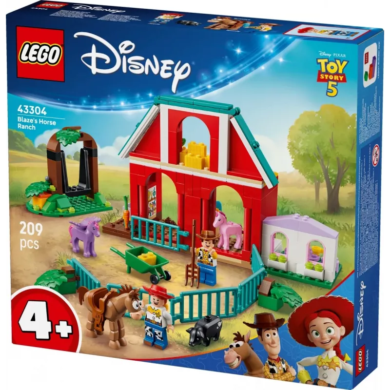 LEGO Disney Pixar 43304 Blazes arklio ranča