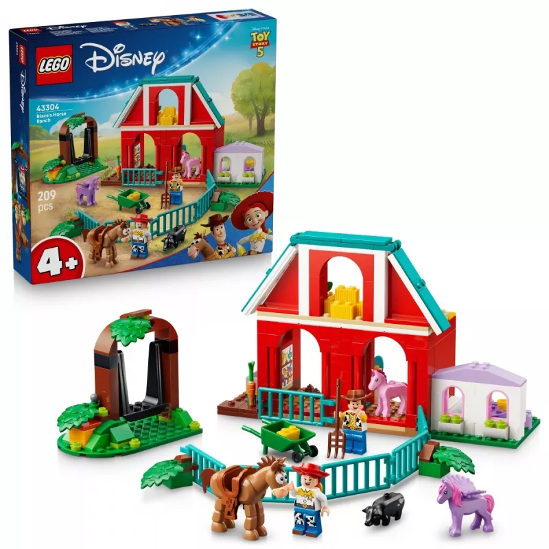 LEGO Disney Pixar 43304 Blazes arklio ranča