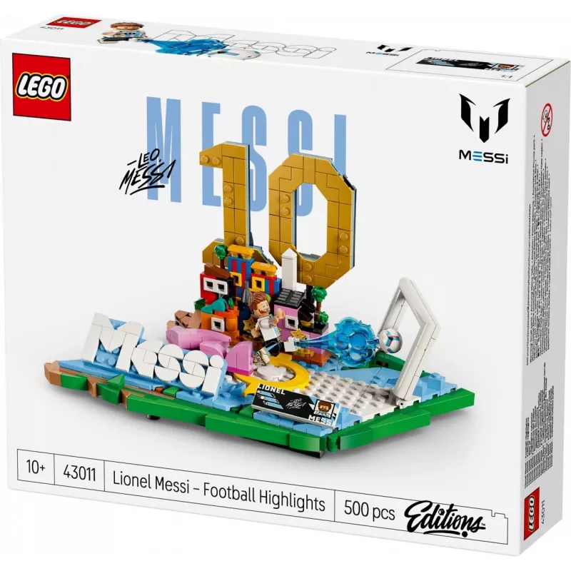 LEGO Editions Sports 43011 Lionel Messi – Futbolo akimirkos