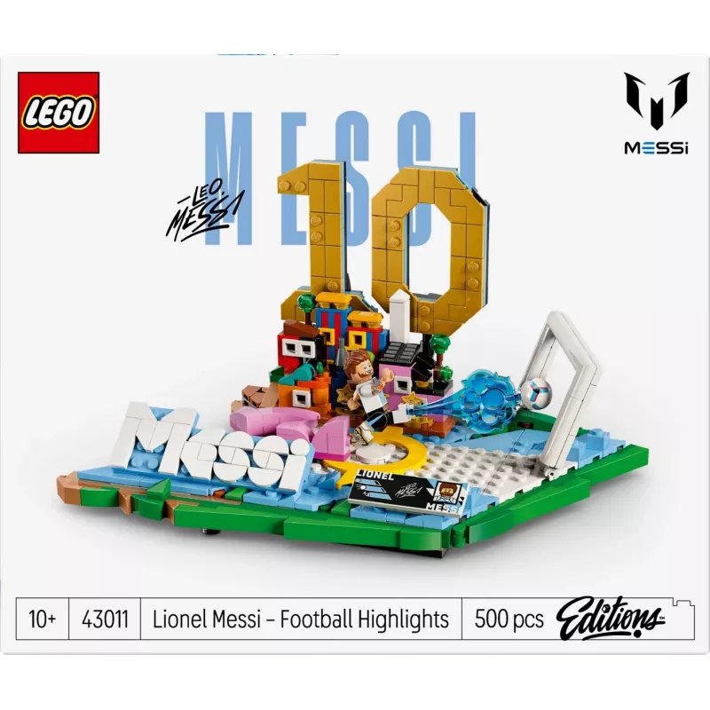 LEGO Editions Sports 43011 Lionel Messi – Futbolo akimirkos