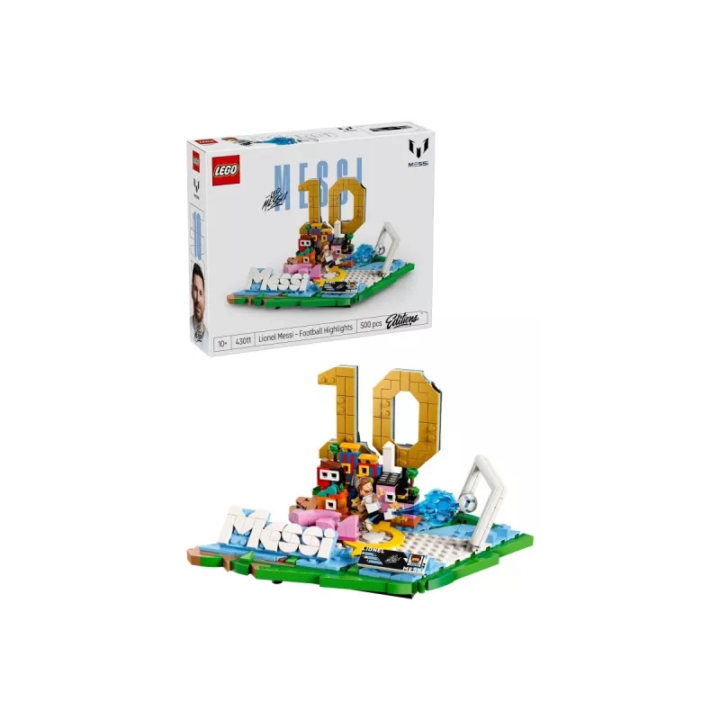 LEGO Editions Sports 43011 Lionel Messi – Futbolo akimirkos