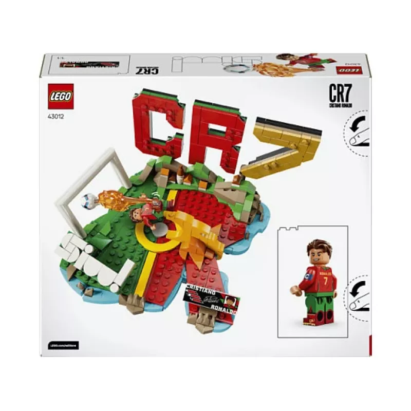 LEGO 43012 Editions Cristiano Ronaldo - Futbolo akimirkos