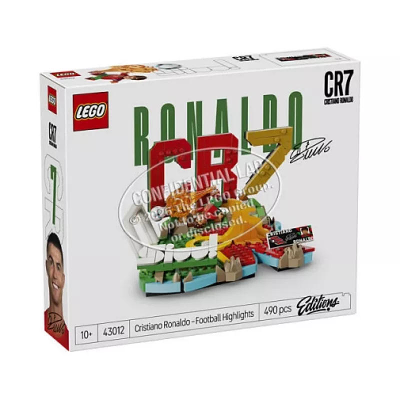 LEGO 43012 Editions Cristiano Ronaldo - Futbolo akimirkos