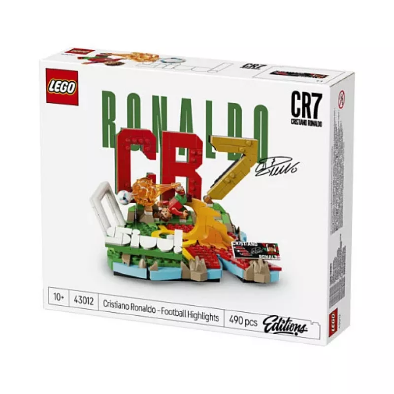 LEGO 43012 Editions Cristiano Ronaldo - Futbolo akimirkos