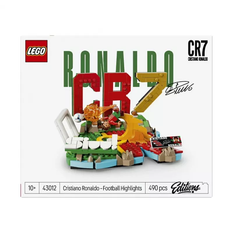 LEGO 43012 Editions Cristiano Ronaldo - Futbolo akimirkos