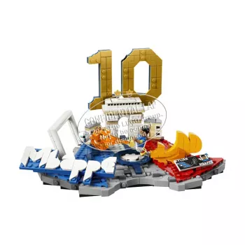 LEGO 43013 Editions Kylian Mbappé – Futbolo akimirkos