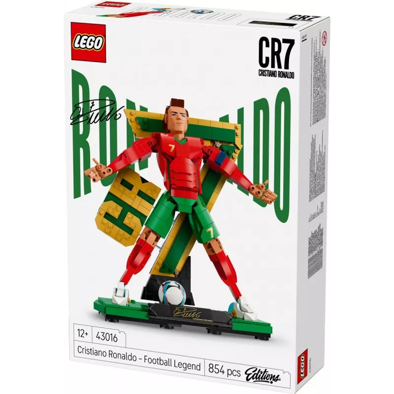 LEGO Editions Sports 43016 Cristiano Ronaldo – futbolo legenda