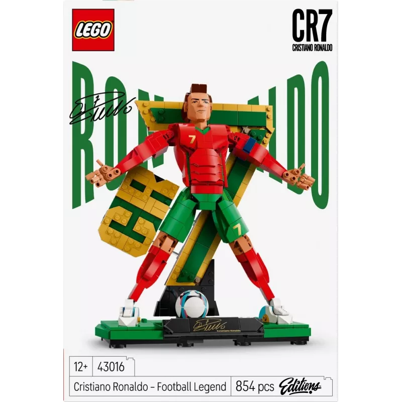 LEGO Editions Sports 43016 Cristiano Ronaldo – futbolo legenda