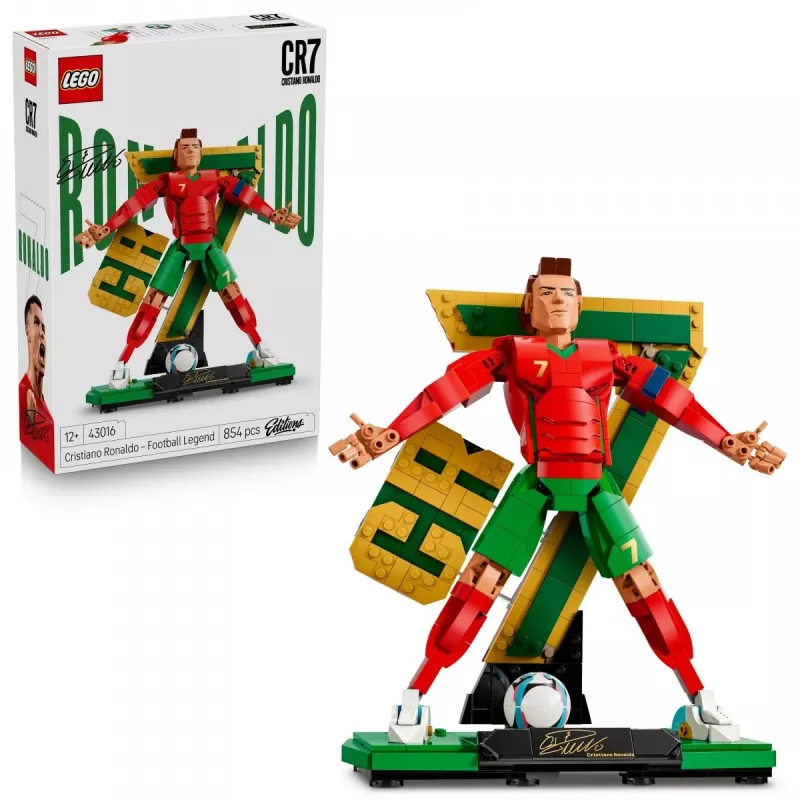 LEGO Editions Sports 43016 Cristiano Ronaldo – futbolo legenda