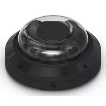 IP stebėjimo kamera UBIQUITI AI Multi Sensor 4 – kupolinė, lubų montavimui, 3840×2160, 360° matymo laukas, laidas, juoda