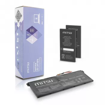 Baterija MITSU BC/AC-E3, skirta Acer nešiojamiesiems kompiuteriams, 2200 mAh, 33 Wh, 15,2 V