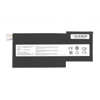 Baterija MITSU BTY-M6K MS-17B4 11,4 V 4300 mAh (49 Wh), skirta MSI nešiojamiesiems kompiuteriams