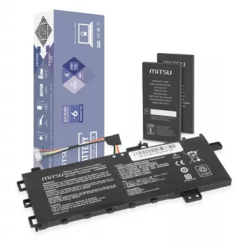 Baterija, skirta ASUS VivoBook (MITSU) modelis BC/AS-A512-2, 4150 mAh, 7,6 V, ličio jonų