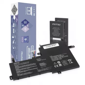 Baterija MITSU, skirta ASUS VivoBook (modelis BC/AS-K513E), 11,4 V, 3550 mAh