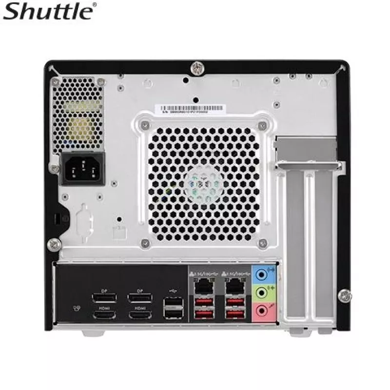 Shuttle PCB-SB860R811 SB860R8 XPC Cube Barebone, LGA1851, Intel B860, 4x DDR5, Xe Graphics, 500W, juodas