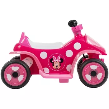 Elektromobilis vaikams HUFFY Minnie Mouse 19073W, baterijomis varomas keturratis