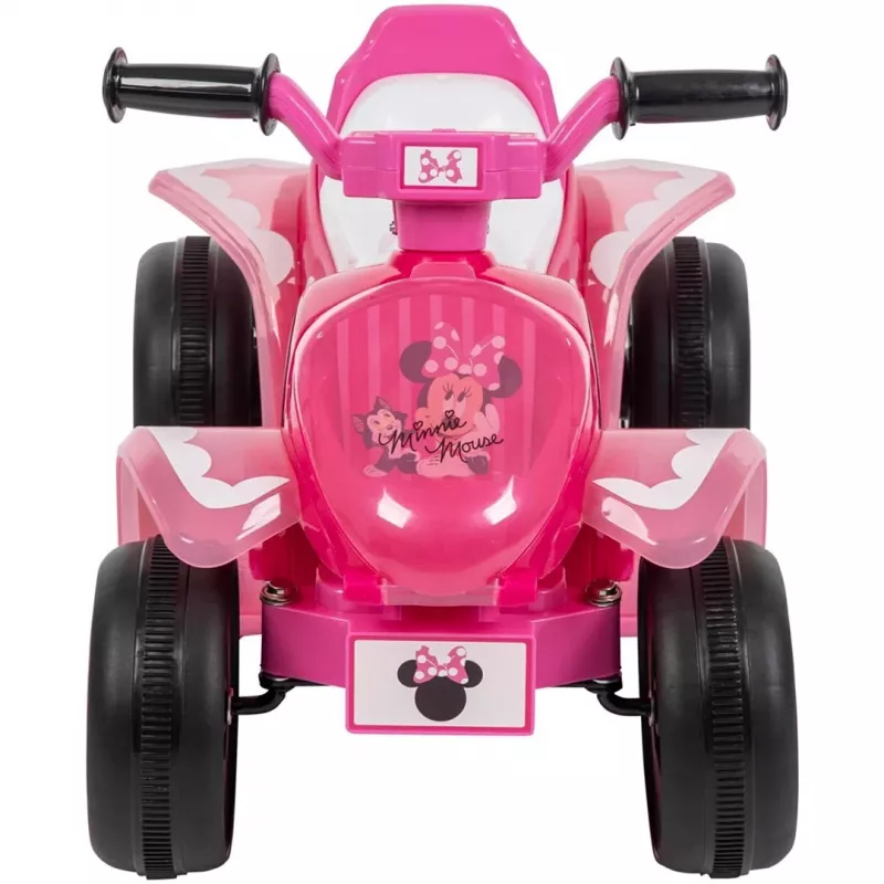 Elektromobilis vaikams HUFFY Minnie Mouse 19073W, baterijomis varomas keturratis