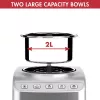 Magimix Gelato Expert kompresorinis ledų gaminimo aparatas, 2 L, 180 W, nerūdijantis plienas