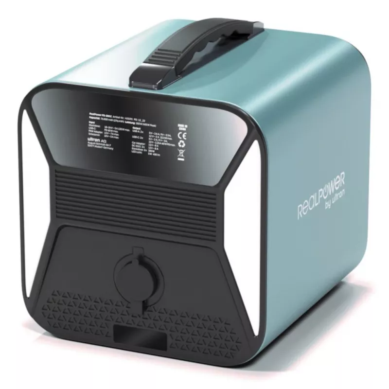 Nešiojama elektrinė stotelė RealPower PS-300C 76800 mAh