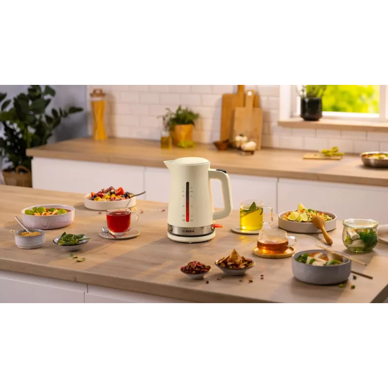 Bosch MyMoment elektrinis virdulys 1.7 L 2400 W Cream