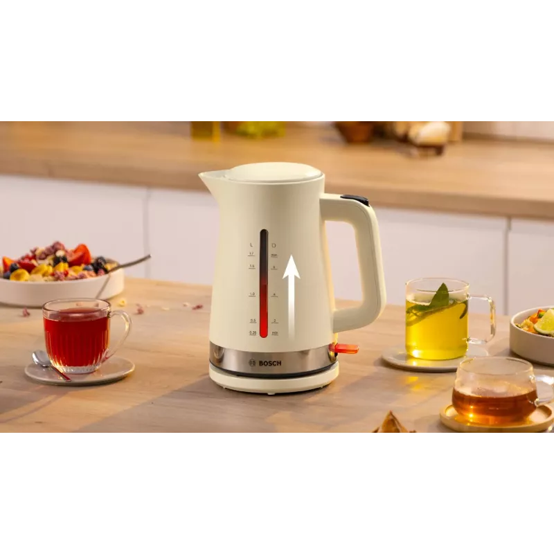 Bosch MyMoment elektrinis virdulys 1.7 L 2400 W Cream