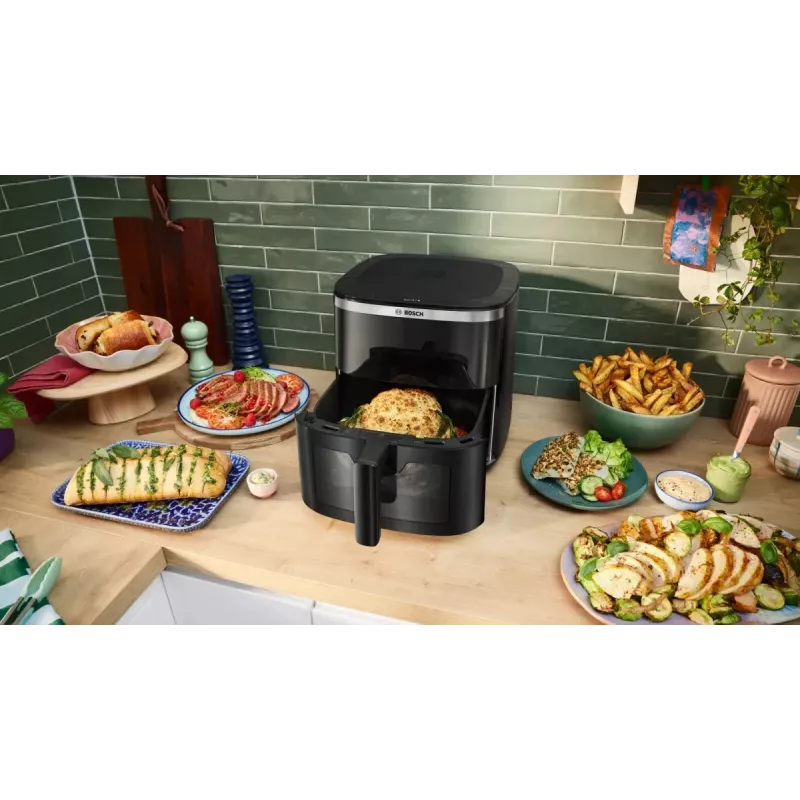 Bosch Serie 6 MAFS2671B karšto oro gruzdintuvė 7,2 L 1800 W Juoda