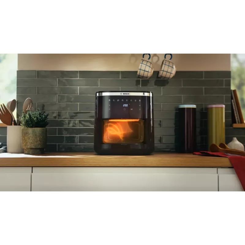 Bosch Serie 6 MAFS2671B karšto oro gruzdintuvė 7,2 L 1800 W Juoda