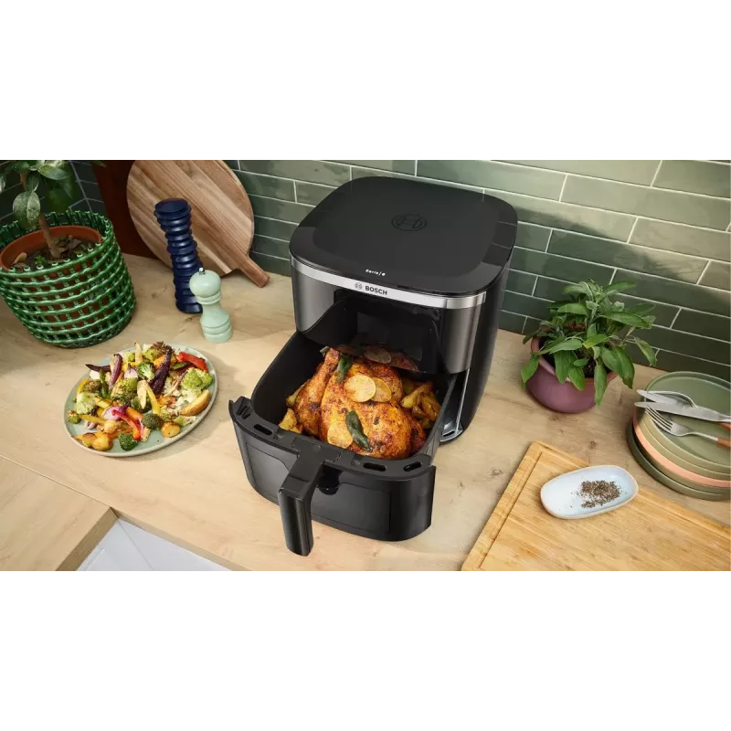 Bosch Serie 6 MAFS2671B karšto oro gruzdintuvė 7,2 L 1800 W Juoda