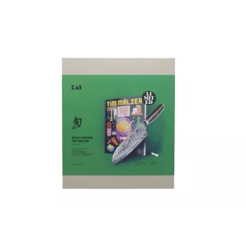 Kai Shun Premier Tim Maelzer Santoku peilis + knyga