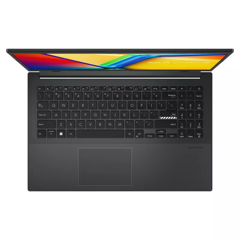 Nešiojamas kompiuteris ASUS Vivobook Go 15 OLED E1504FA, AMD Ryzen 3 7320U, 15,6 colio Full HD, 8 GB RAM, 512 GB SSD, Windows 11 Home, juodas