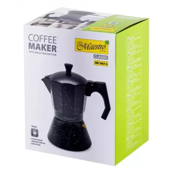 Kavos virimo aparatas Maestro MR-1667-6 – Moka puodas viryklei 6 puodeliams