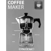 Kavos virimo aparatas Maestro MR-1667-6 – Moka puodas viryklei 6 puodeliams