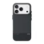 Mobiliojo telefono dėklas Zagg International LAUT KEV PROTECT, skirtas iPhone 17 Pro Max, aramidas, 6,9 colio (17,5 cm), juodas, su stovu