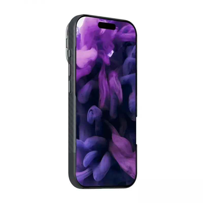Mobiliojo telefono dėklas Zagg International LAUT KEV PROTECT, skirtas iPhone 17 Pro Max, aramidas, 6,9 colio (17,5 cm), juodas, su stovu