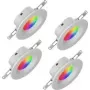 Nanoleaf Essentials Smart Downlight, 4 vnt., su Matter ir Wi-Fi
