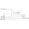 IP vaizdo registratorius NVR501-04B, 4 kanalai