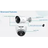 Vandeniui atspari IP kamera IPC3605SB-ADF16KM-I0