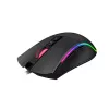Žaidimų pelė HAVIT MS1001S V2 optinis jutiklis RGB laidas juoda-pilka