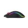 Žaidimų pelė HAVIT MS1001S V2 optinis jutiklis RGB laidas juoda-pilka