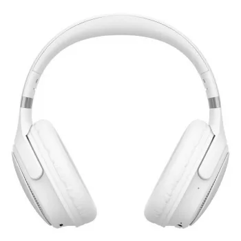 Belaidės ausinės HAVIT H630BT — ant ausų, Bluetooth, įmontuotas mikrofonas, balta