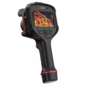 Termovizinis H3 fotoaparatas, IR 320x240, -40~650°C, FOV 25°×19°, 4,3 col. liečiamasis LCD, lazeris, 5MP, 64GB, Wi-Fi, Bluetooth