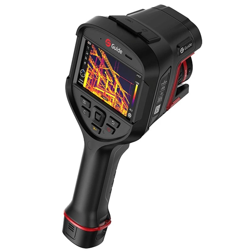 Termovizinis H3 fotoaparatas, IR 320x240, -40~650°C, FOV 25°×19°, 4,3 col. liečiamasis LCD, lazeris, 5MP, 64GB, Wi-Fi, Bluetooth
